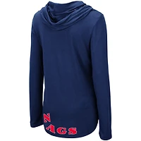 Colosseum Gonzaga Bulldogs My Lover Lightweight Hooded Long Sleeve T-Shirt