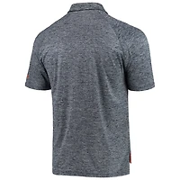 Colosseum Heather Virginia Cavaliers Down Swing Raglan Team Polo