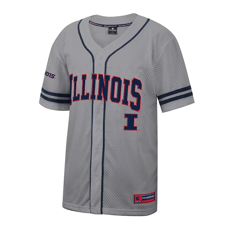 Colosseum Illinois Fighting Illini Free Spirited Baseball Jersey