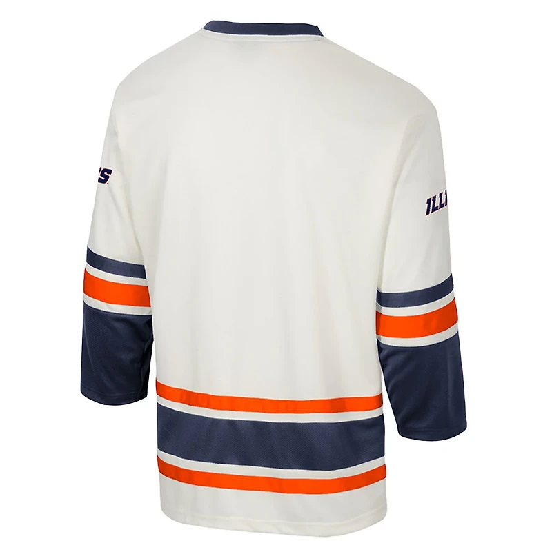Colosseum Illinois Fighting Illini Puck Proud Fashion Hockey Jersey