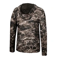 Colosseum Iowa State Cyclones Mossy Oak SPF 50 Performance Long Sleeve Hoodie T-Shirt
