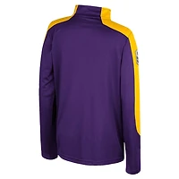 Colosseum LSU Tigers OHT Military Appreciation Cyclone Quarter-Zip Windshirt