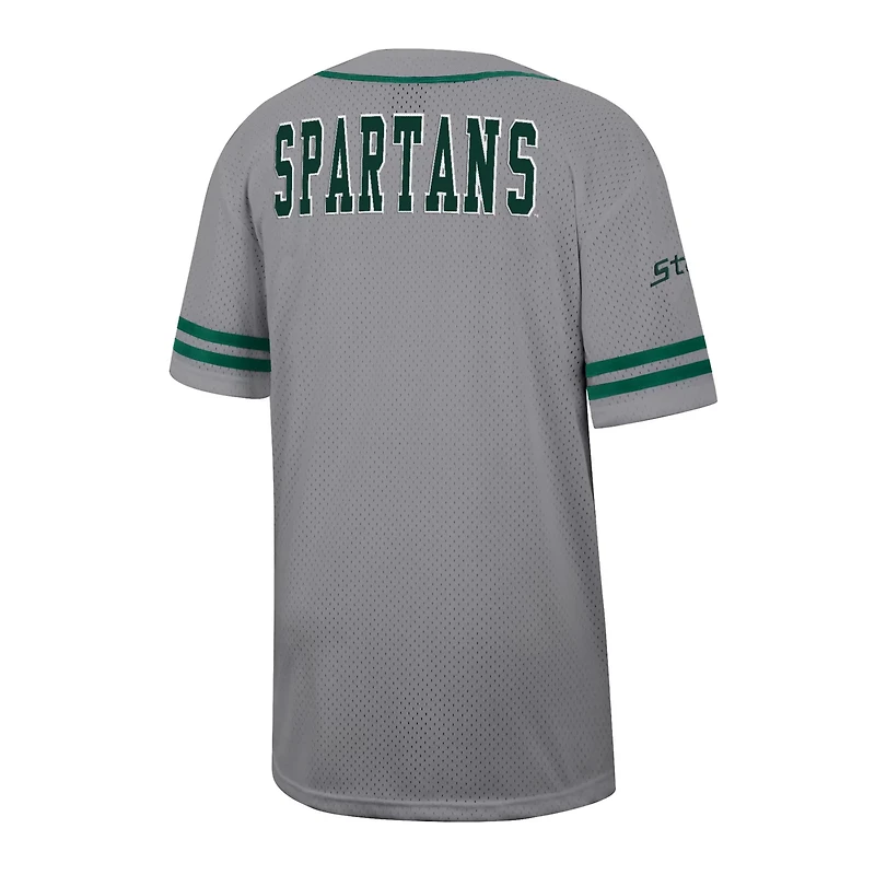 Colosseum Michigan State Spartans Free Spirited Baseball Jersey