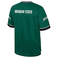 Colosseum Michigan State Spartans Nothing But The Hits Football Jersey