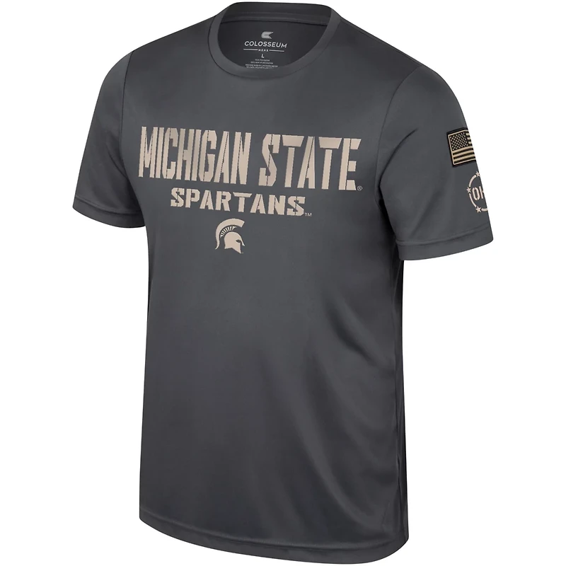 Colosseum Michigan State Spartans OHT Military Appreciation T-Shirt