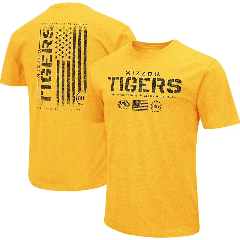 Colosseum Missouri Tigers OHT Military Appreciation Flag 20 T-Shirt
