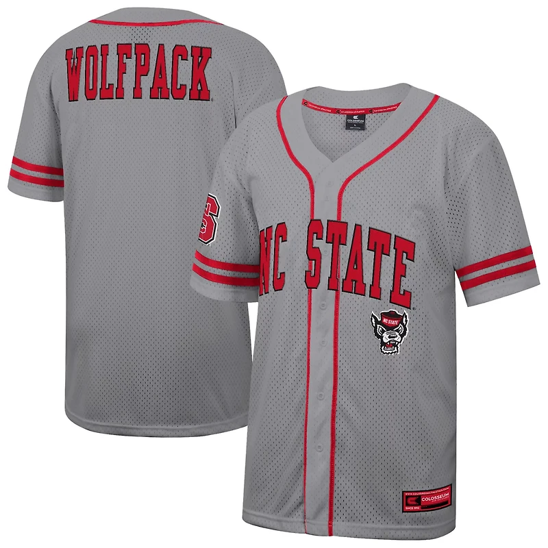 Colosseum NC State Wolfpack Free Spirited Baseball Jersey