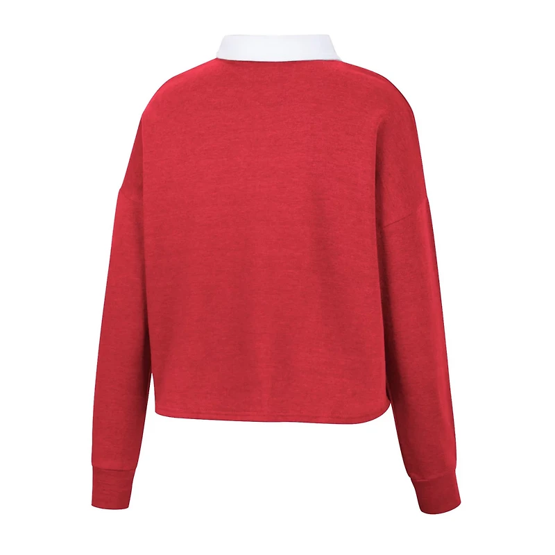 Colosseum Nebraska Huskers I Love My Job Rugby Long Sleeve Shirt