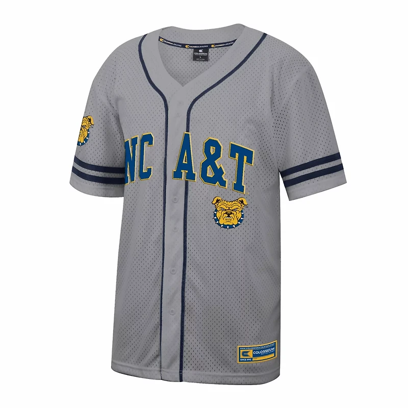 Colosseum North Carolina AT Aggies Free Spirited Baseball Jersey