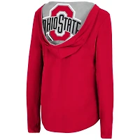 Colosseum Ohio State Buckeyes Catalina Hoodie Long Sleeve T-Shirt