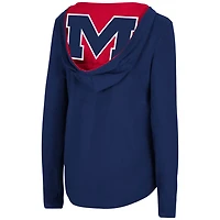 Colosseum Ole Miss Rebels Catalina Hoodie Long Sleeve T-Shirt