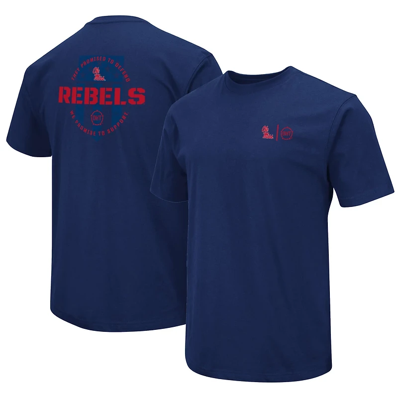 Colosseum Ole Miss Rebels OHT Military Appreciation T-Shirt