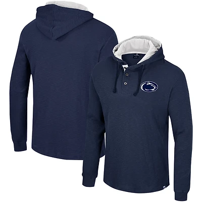 Colosseum Penn State Nittany Lions Affirmative Thermal Hoodie Long Sleeve T-Shirt