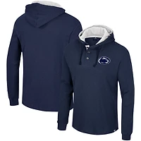Colosseum Penn State Nittany Lions Affirmative Thermal Hoodie Long Sleeve T-Shirt