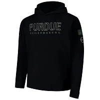 Colosseum Purdue Boilermakers OHT Military Appreciation Hoodie Long Sleeve T-Shirt