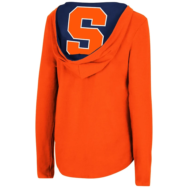 Colosseum Syracuse Catalina Hoodie Long Sleeve T-Shirt