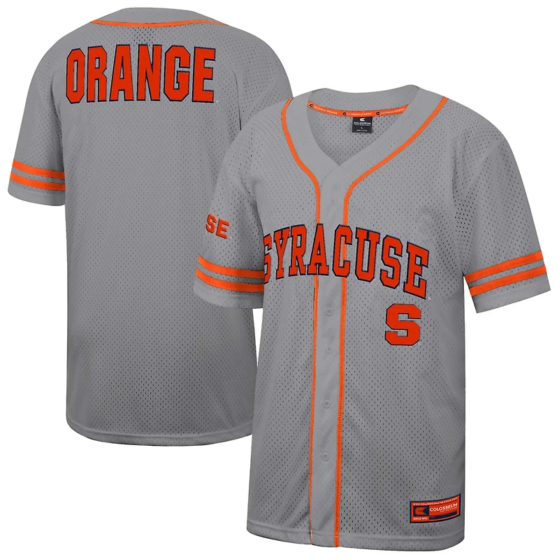 Colosseum Syracuse Free Spirited Baseball Jersey