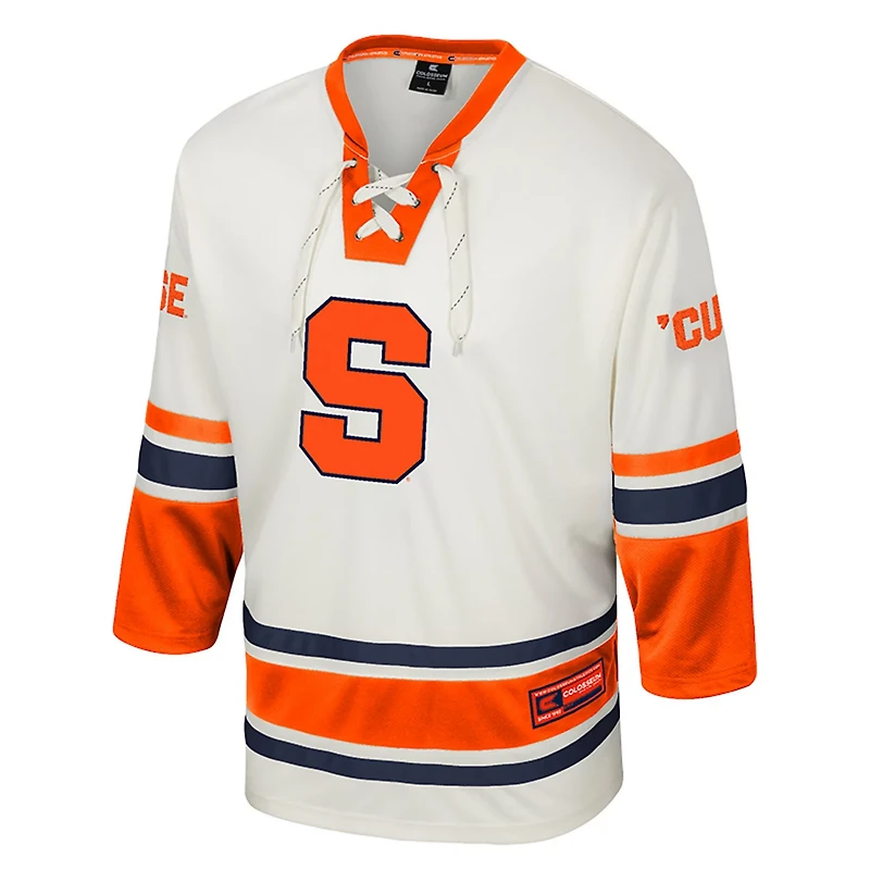 Colosseum Syracuse Orange Puck Proud Fashion Hockey Jersey