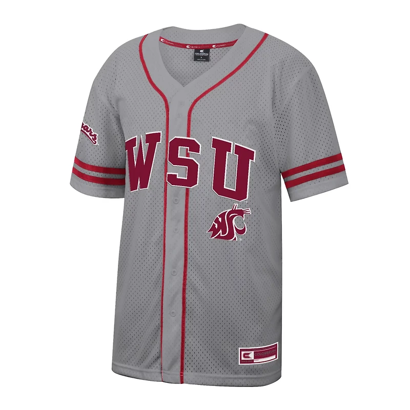 Colosseum Washington State Cougars Free Spirited Baseball Jersey