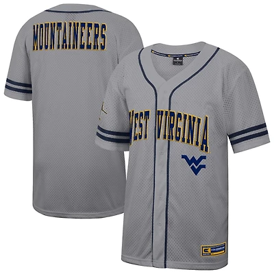 Colosseum West Virginia Mountaineers Free Spirited Baseball Jersey