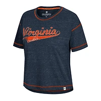 Colosseum Women's Virginia How to Crop Short Sleeve Tee