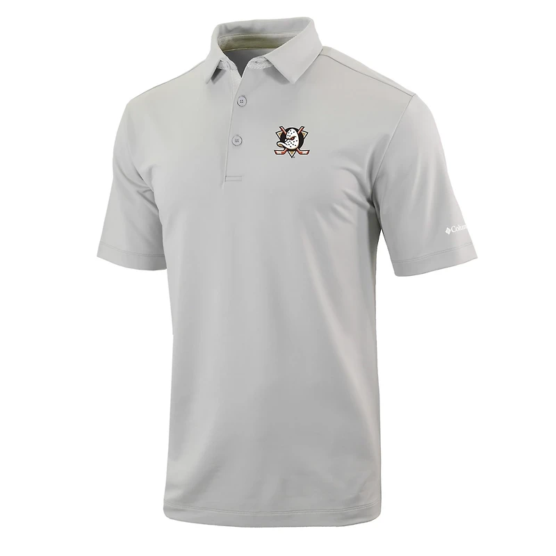 Columbia Anaheim Ducks Even Lie Omni-Wick Polo