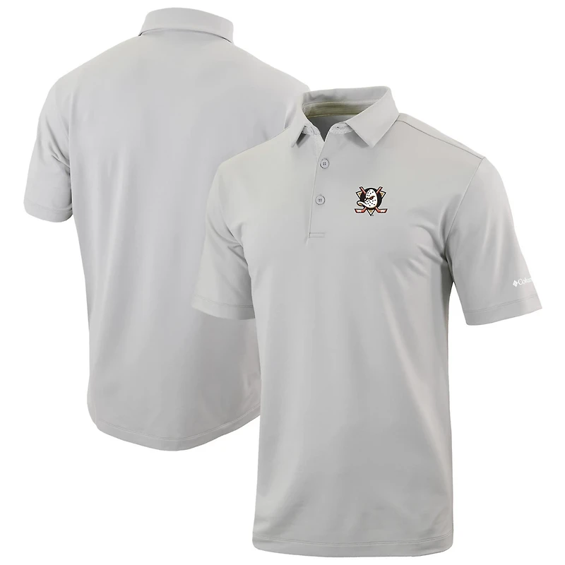 Columbia Anaheim Ducks Even Lie Omni-Wick Polo