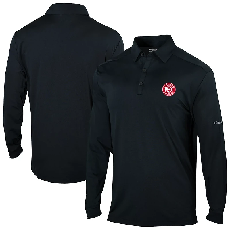 Columbia Atlanta Hawks Omni-Wick Pin High Long Sleeve Polo