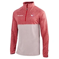 Columbia Atlanta Hawks Rockin' It Raglan Long Sleeve Quarter-Zip Pullover