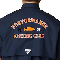 Columbia Auburn Tigers Bonehead Button-Up Shirt