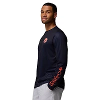Columbia Auburn Tigers PHG Terminal Shot Long Sleeve T-Shirt
