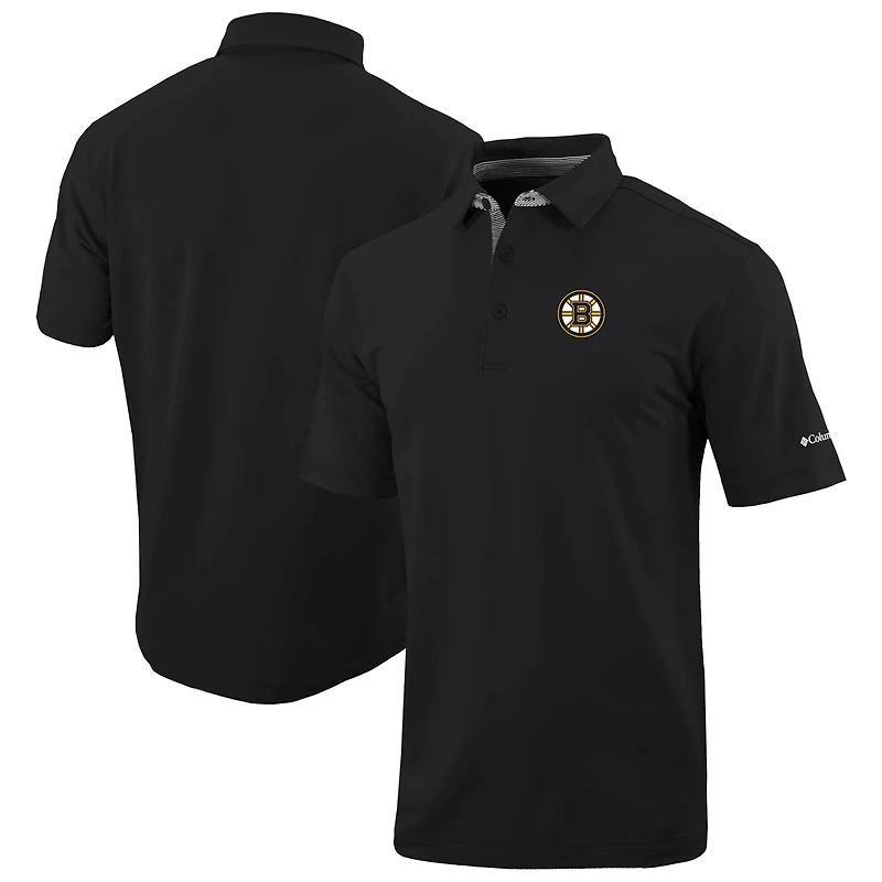Columbia Boston Bruins Even Lie Omni-Wick Polo