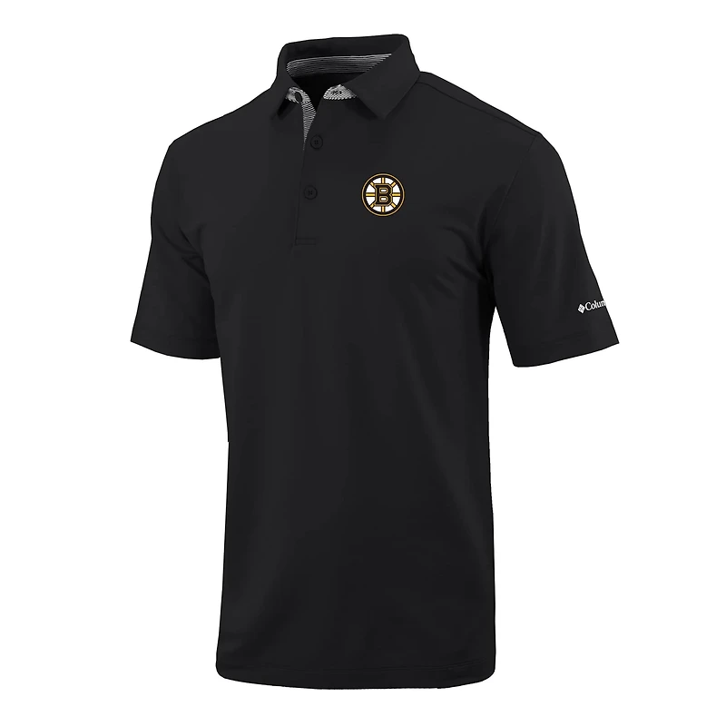 Columbia Boston Bruins Even Lie Omni-Wick Polo