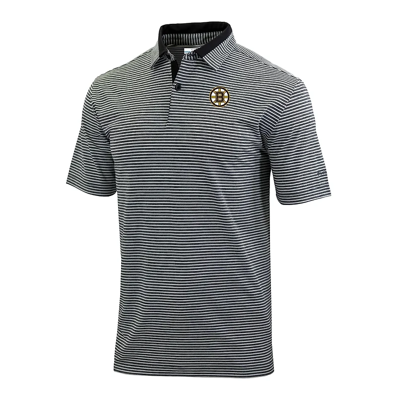 Columbia Boston Bruins Golden Hills Omni-Wick Polo