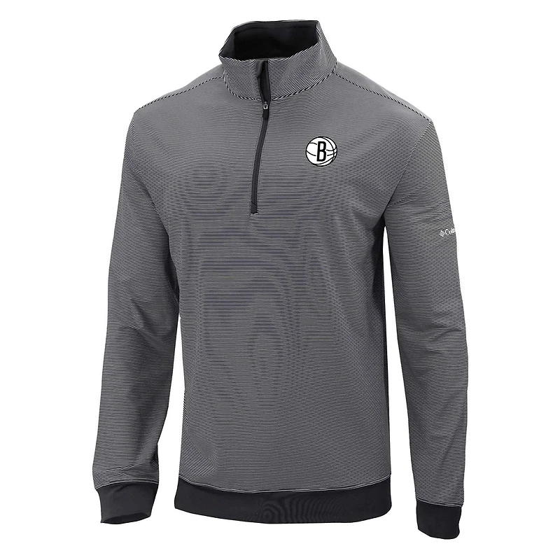 Columbia Brooklyn Nets Omni-Wick Even Lie Quarter-Zip Pullover