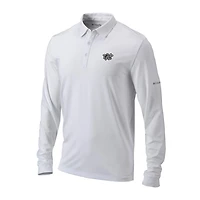Columbia Brooklyn Nets Omni-Wick Pin High Long Sleeve Polo
