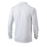 Columbia Brooklyn Nets Omni-Wick Pin High Long Sleeve Polo