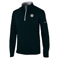 Columbia Brooklyn Nets Omni-Wick Wickhams Hills Quarter-Zip Pullover Top
