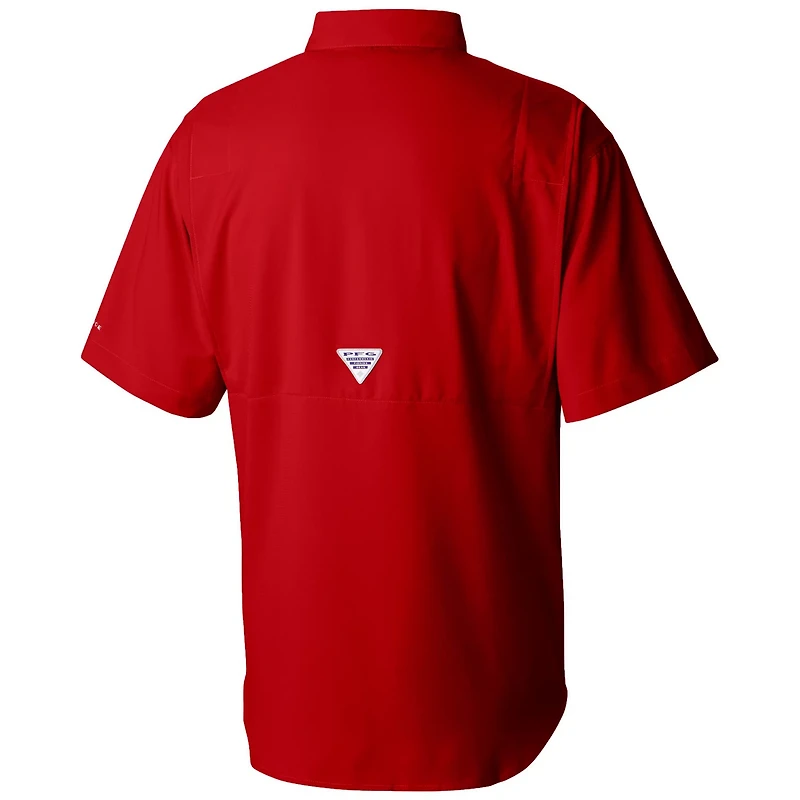 Columbia Calgary Flames Tamiami Short Sleeve Omni-Wick Button-Down Shirt