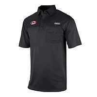 Columbia Carolina Hurricanes Flycaster Omni-Wick Pocket Polo
