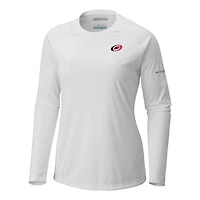 Columbia Carolina Hurricanes Omni-Shade Tidal Tee II Raglan Long Sleeve T-Shirt