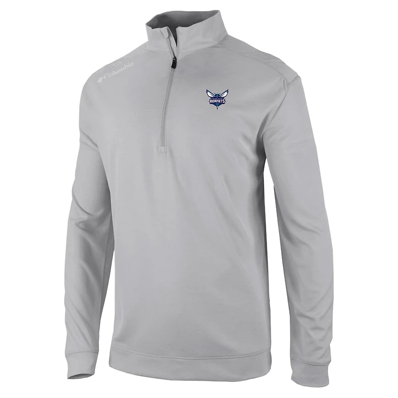 Columbia Charlotte Hornets Oakland Downs Quarter-Zip Pullover