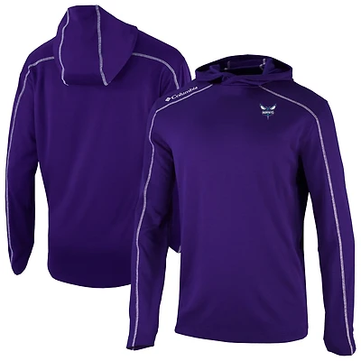 Columbia Charlotte Hornets Omni-Wick Shotgun Pullover Hoodie