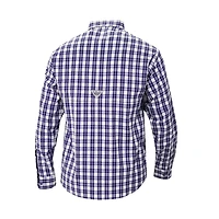 Columbia Charlotte Hornets Super Tamiami Long Sleeve Button-Up