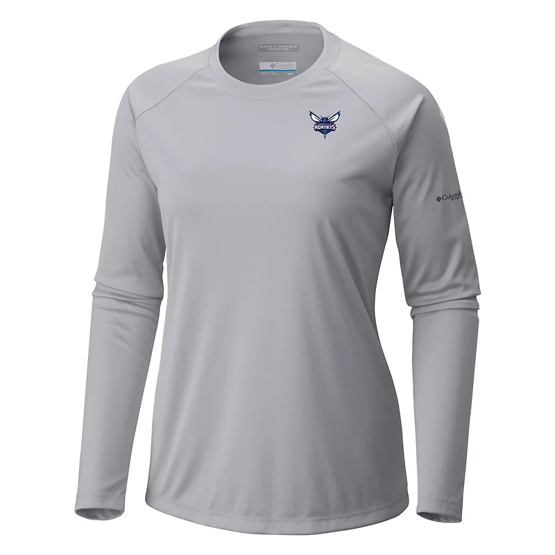 Columbia Charlotte Hornets Tidal Tee II Long Sleeve T-Shirt