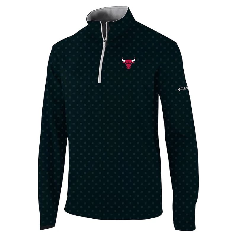 Columbia Chicago Bulls Omni-Wick Wickhams Hills Quarter-Zip Pullover Top