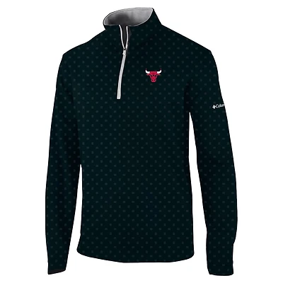 Columbia Chicago Bulls Omni-Wick Wickhams Hills Quarter-Zip Pullover Top