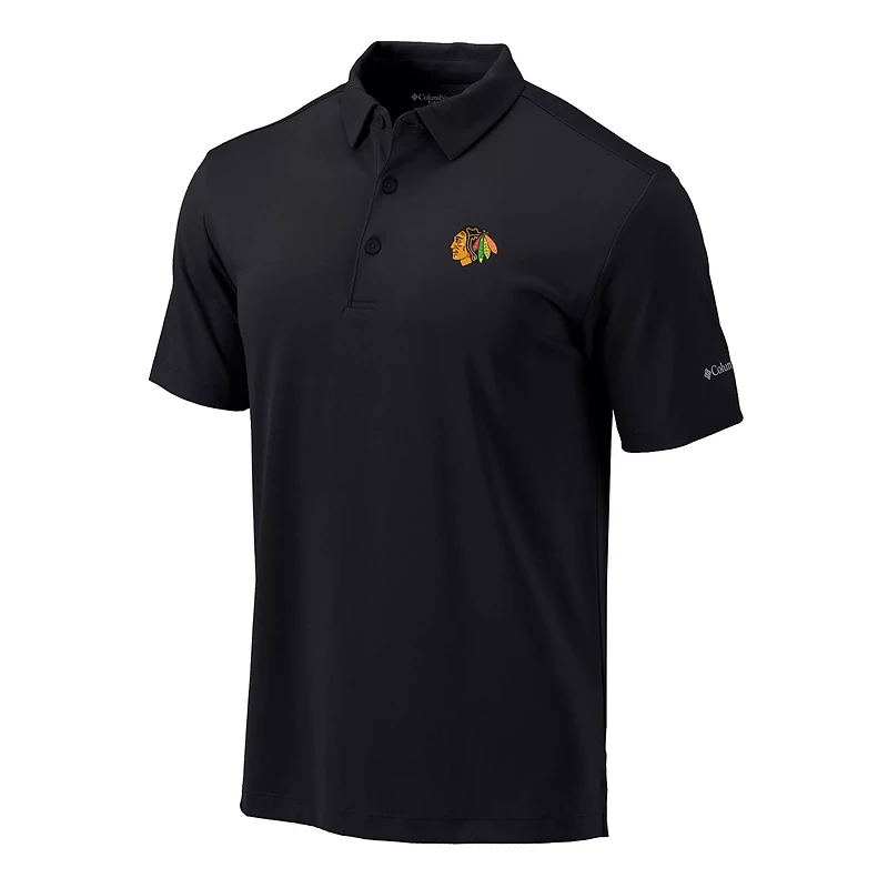 Columbia Chicago hawks Drive Omni-Wick Polo