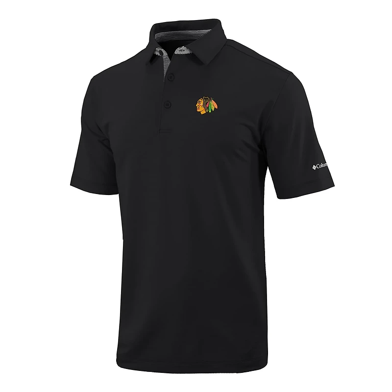 Columbia Chicago hawks Even Lie Omni-Wick Polo