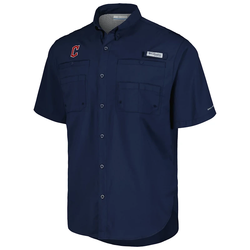 Columbia Cleveland Guardians Tamiami Omni-Shade Button-Down Shirt